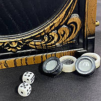 Нарди дерев'яні ручної роботи Дракон 46×23см, фото 3