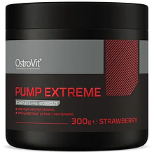 Передтренувальний комплекс OstroVit Pump Extreme 300 g Strawberry