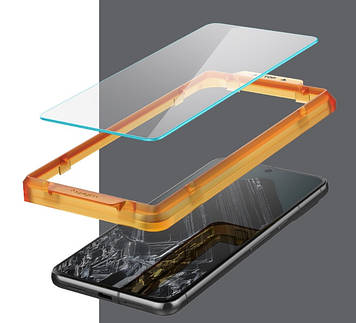 Захисне скло Spigen для Pixel 8 Pro - ALIGNmaster (Без рамки для поклейки), 1 шт, Clear (AGL07395)