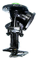 Клапан запорный угловой нижнего спуска эмалированный 15ч47эм