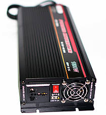 Інвертор перетворювач напруги із зарядним пристроєм 12 220v 1800W UKC, фото 5