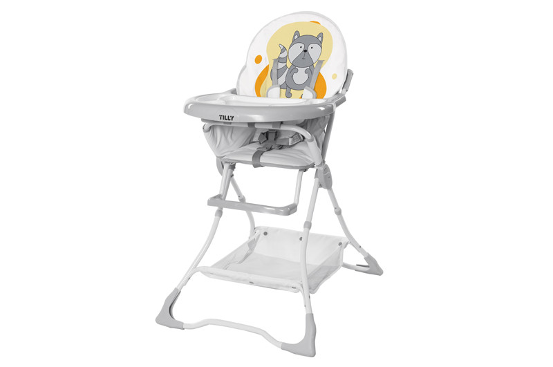 Стілець для годування Tilly Buddy жовтий єнот T-633/2 Yellow Raccoon