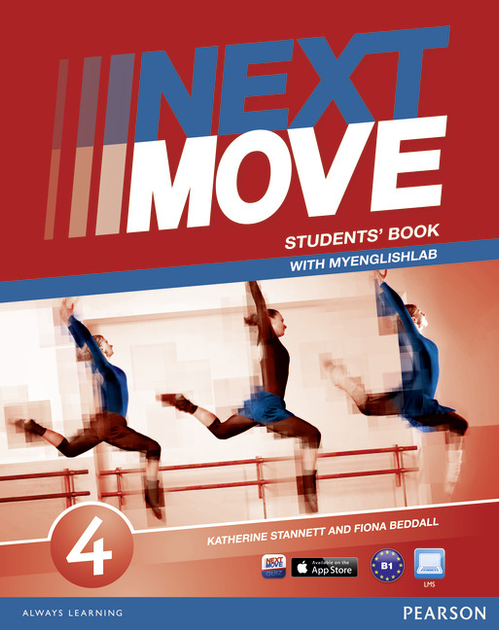 Підручник англійської мови Next Move 4 (B1) student's Book with MyEnglishLab