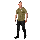 Футболка Totem V-Neck олива, фото 3