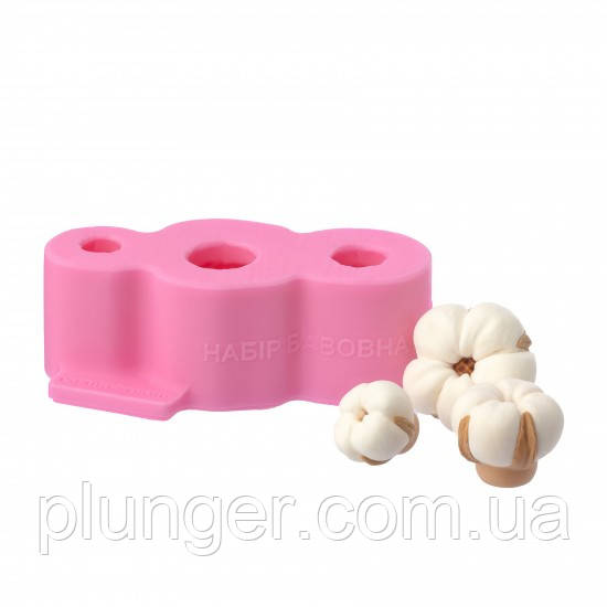 Молд кондитерський силіконовий Бавовна, фото 1