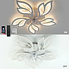 Керована світлодіодна люстра з вентилятором FAN ASTRA 85W+18W 5F APP біла Esllse Ø680x120мм LED WHITE, фото 2