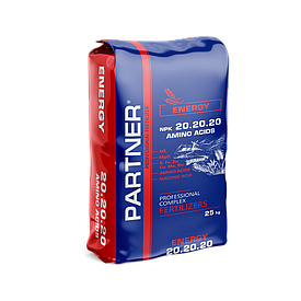 Добриво Partner (Партнер) Energy 20-20-20 25кг
