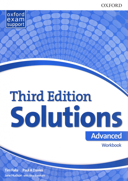 Робочий зошит Solutions Third Edition Advanced Workbook