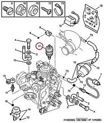Електроклапан ПНВТ BOSCH Fiat Ducato 230, Peugeot Boxer, Citroen Jumper (1994-2002) 2.5/2.8