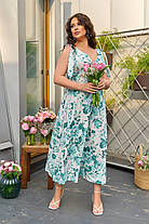 Сукня льон нижче коліна, фото 2