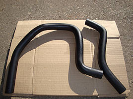 Патрубки пічки Таврія, Заз 1102, комплект 2 штуки, резинові (Дорожня карта, Харків)