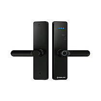 Розумний дверний біометричний замок SEVEN LOCK SL-7740BF black, фото 3