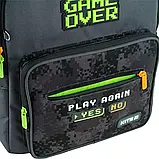 Рюкзак шкільний ортопедичний Kite Education (зростання 130 – 145 см) K24-770M-4 Game Over, фото 9