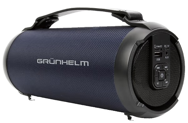 Портативна колонка Grunhelm GW-311-DB Музичні колонки Потужна портативна колонка Блютуз колонка