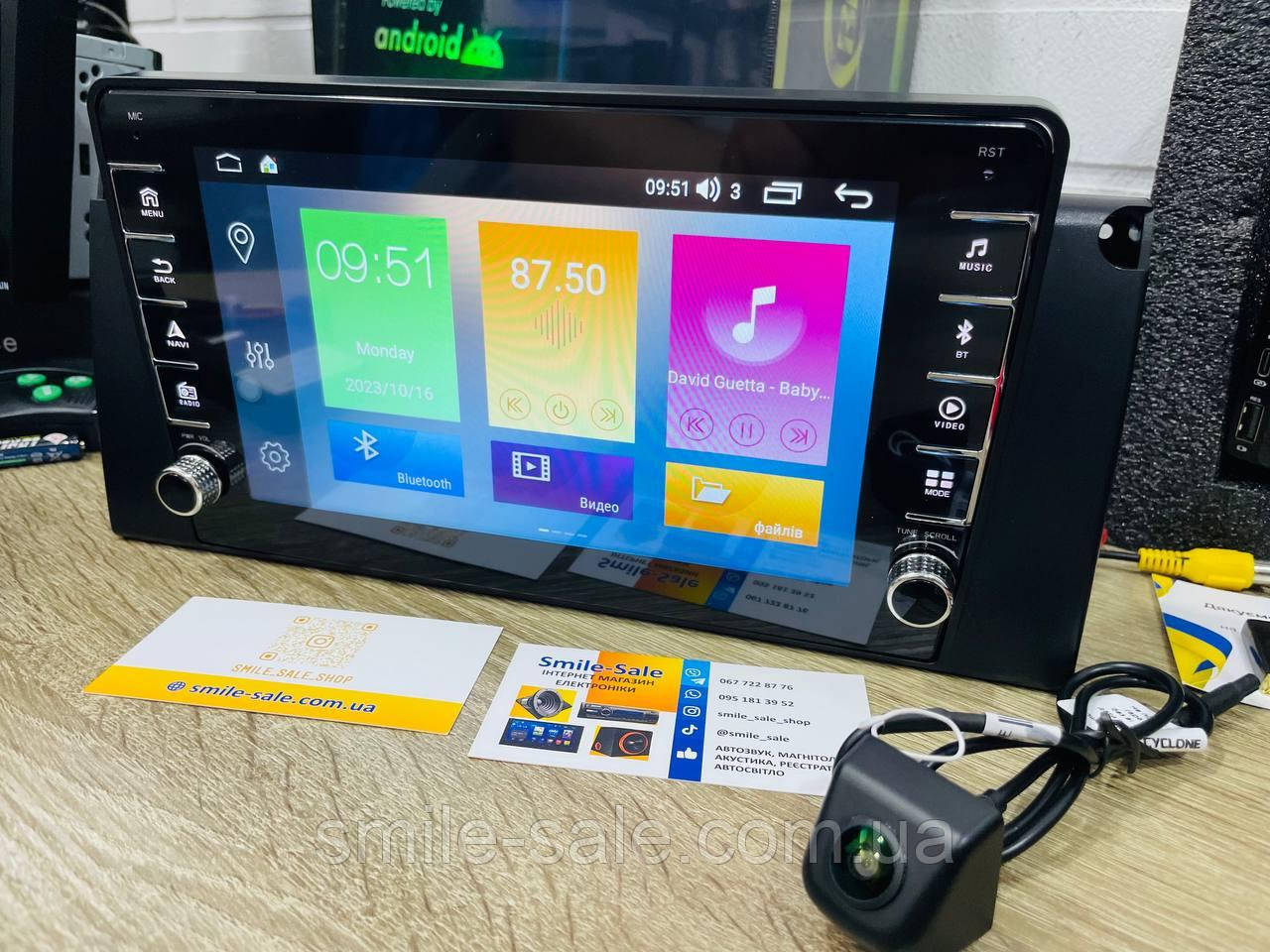 Штатна магнітола для BMW E39/E53 X5 Android 4/32GB, 4G, DSP, Carplay  + камера AHD 1080P