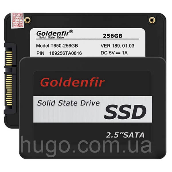 SSD 256 GB 2 5 SATA III Goldenfir T650 SSD hdd ssd HUGO 2269578212