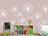 Самоклеюча плівка Oracal мінімалістичні шпалери із зображенням кульбаби для декорування інтер'єру, фото 4