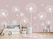 Самоклеюча плівка Oracal мінімалістичні шпалери із зображенням кульбаби для декорування інтер'єру, фото 8