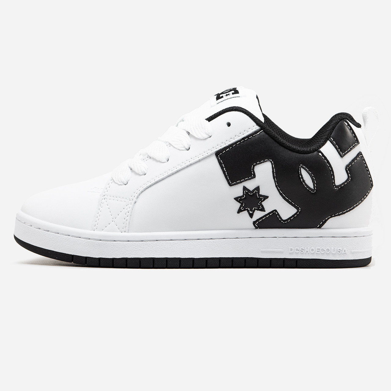 Чоловічі Кросівки DC Court Graffik White Black / ДС Курт Графік