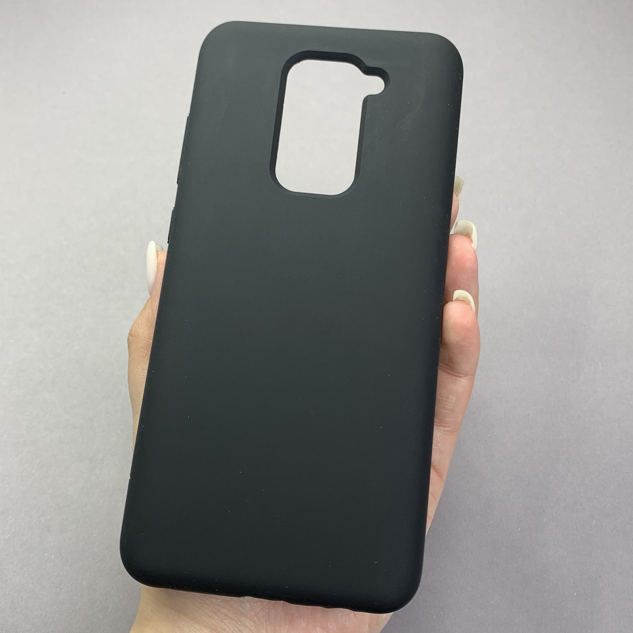 Чохол для Xiaomi Redmi Note 9 щільний з мікрофіброю чохол на телефон сяомі редмі нот 9 чорний sfa