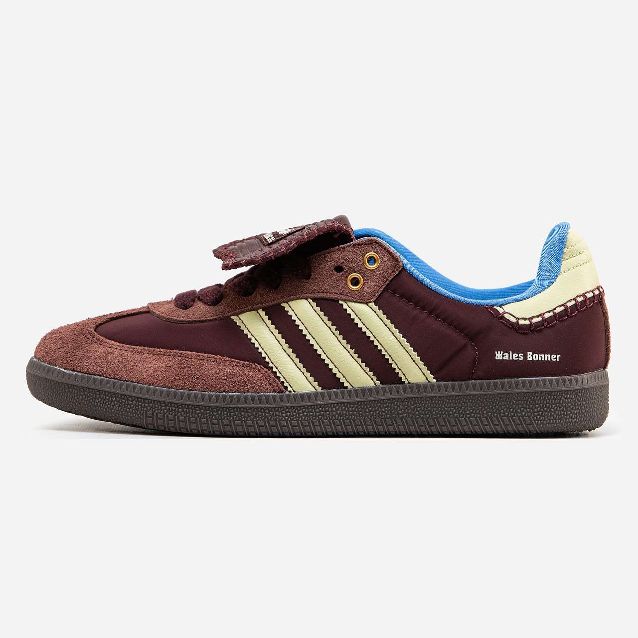 Кросівки Adidas Samba Nylon x Wales Bonner Bordo / Адідас Самба Найлон Уельс Боннер