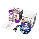 Літаючий спіннер FLY FlyNova, Інтерактивний спинний Літаючі спіннери, Літаючий куля спіннер led XT-40, фото 9