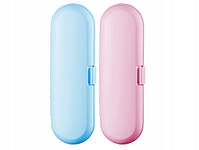 Комплект дитяча електрична зубна щітка з чохлом ORAL-B тачки + принцеси, фото 4