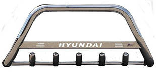 Кенгурятник WT004 (нерж) Hyundai Starex H1 H300 1998-