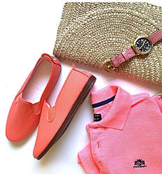 Зручні іспанські текстильні мокасини хавери Javer для підлітків, жінок, дівчаток