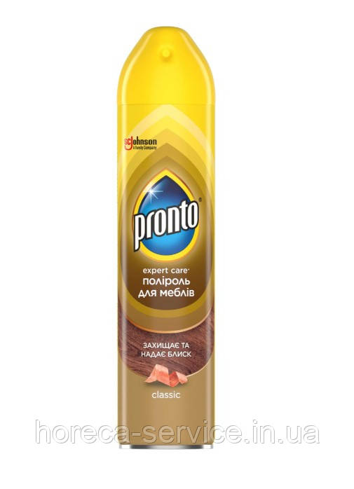 Поліроль для меблів і килимів Pronto спрей Classic 5 in 1 250 мл.