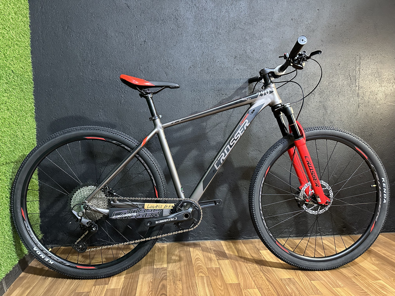 Велосипед найнер Crosser Solo 29" (рама 19, 1*12) Shimano DEORE