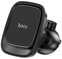 Автотримач Hoco CA115 Blue Shark air outlet magnetic car holder / black metal gray