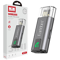 Bluetooth-модулятор Earldom ET-BR12 (AUX/Bluetooth/USB) сірий