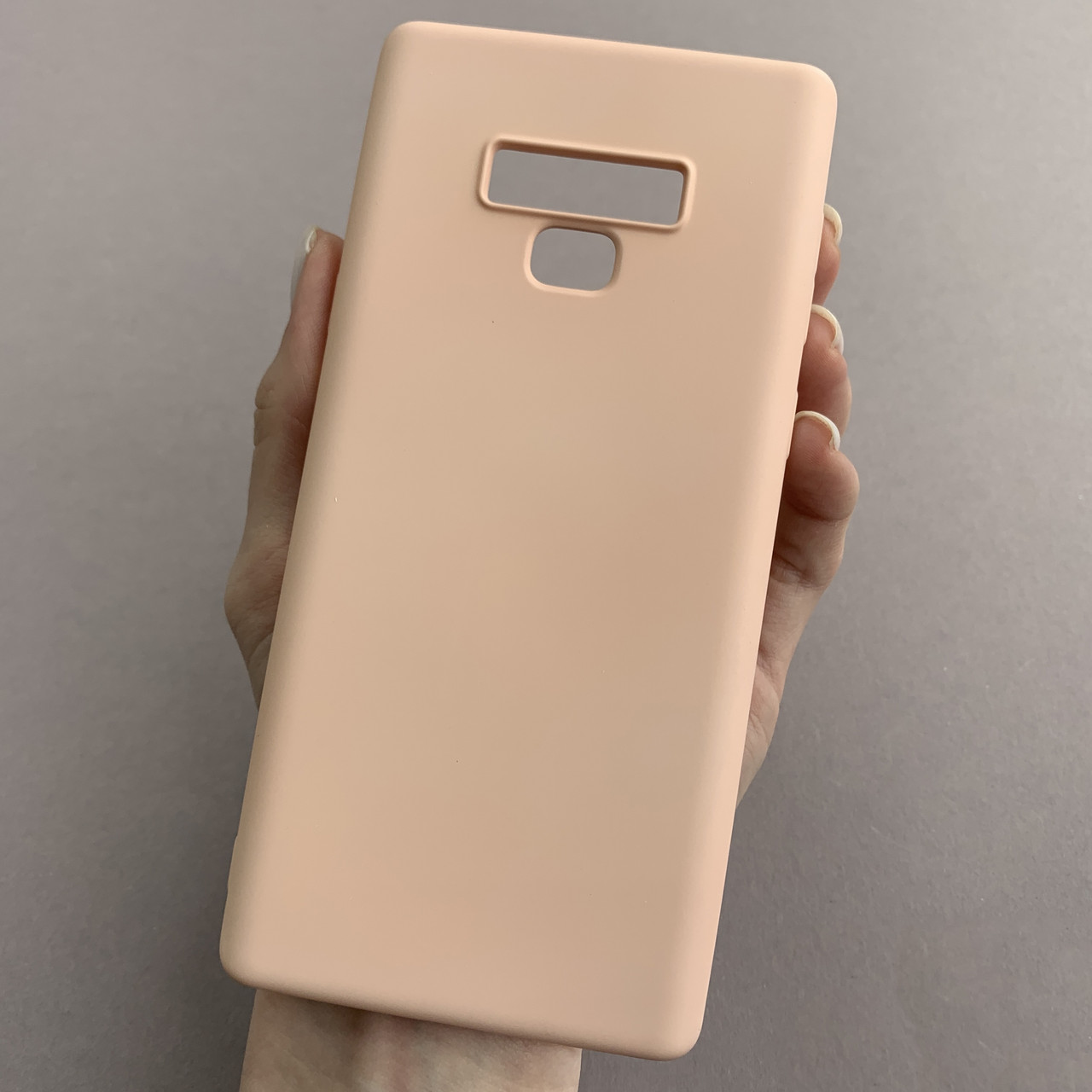 Чохол Samsung Galaxy Note 9 чохол з мікрофіброю на телефон самсунг нот 9 пудровий cfh