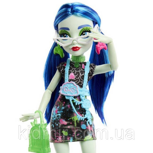 Монстр хай Гулія Йелпс Лялька Monster High Skulltimate Secrets: Neon Frights Ghoulia Yelps HNF81, фото 1