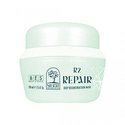 Кератиновий крем BES Silkat REPAIR R2 Deep Reconstruction Mask 500 мл