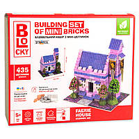 Будівельний набір для творчості з міні-цеглинок BLOCKY Будинок Феї Strateg (31020)