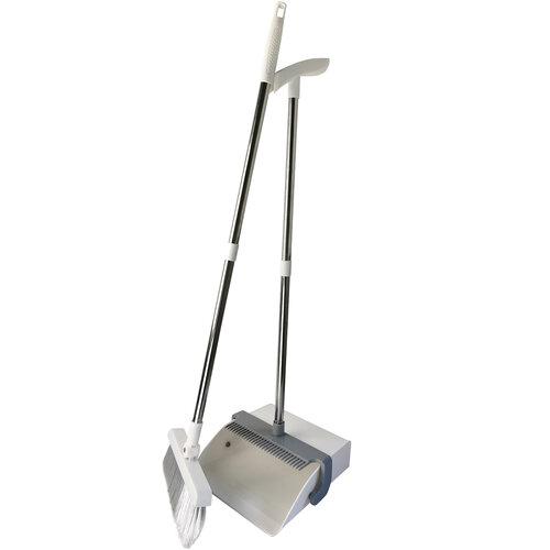 Набір для прибирання: щітка+совок Ледарка, Щітка та совок з ручкою, фото 1