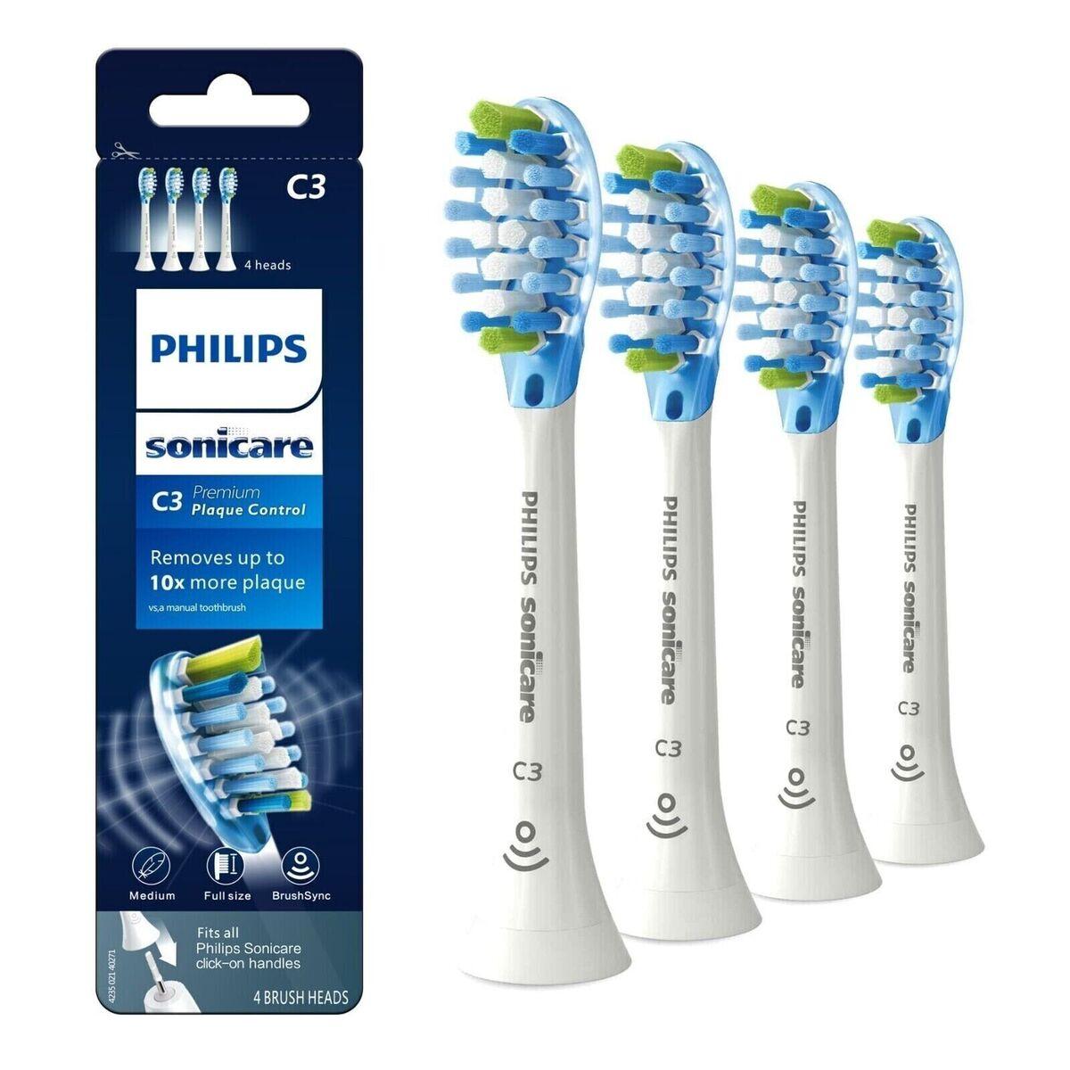 Насадки для зубної щітки Philips Sonicare C3 Plaque Defence HX9044/17, фото 1