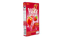 Палички солодкі Crushed Fruits Strawberry Peach Yoghurt  POCKY 38 г