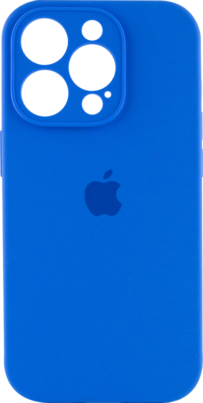 Накладка iPhone 14 Pro blue Full Camera Soft Case