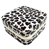 Органайзер для прикрас, шкатулка для біжутерії (леопардова) В028