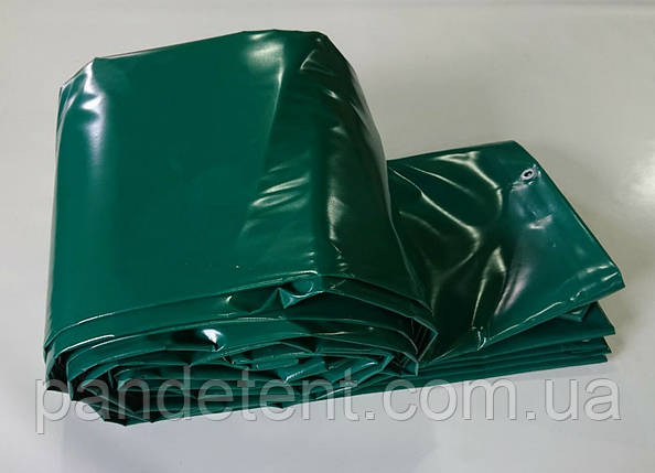 Тент водо-морозостойкий с люверсами(кольцами) 6х12м м ПВХ 650г/м2 (Испания), фото 1