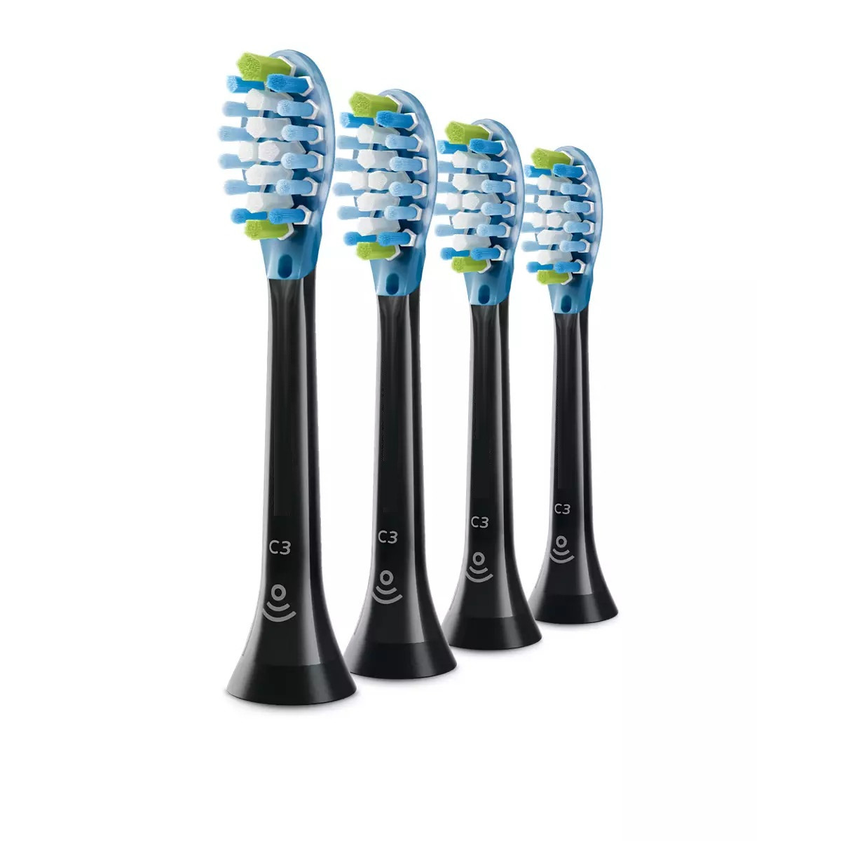 Насадки для зубної щітки Philips C3 Plaque Defence HX9044/33 чорний
