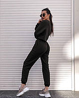 Костюм вільного крою чорний XL