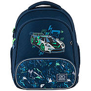Рюкзак шкільний каркасний GoPack Education (зростання 130 – 145 см) GO24-597M- Racing Car, фото 3