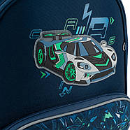 Рюкзак шкільний каркасний GoPack Education (зростання 130 – 145 см) GO24-597M- Racing Car, фото 9