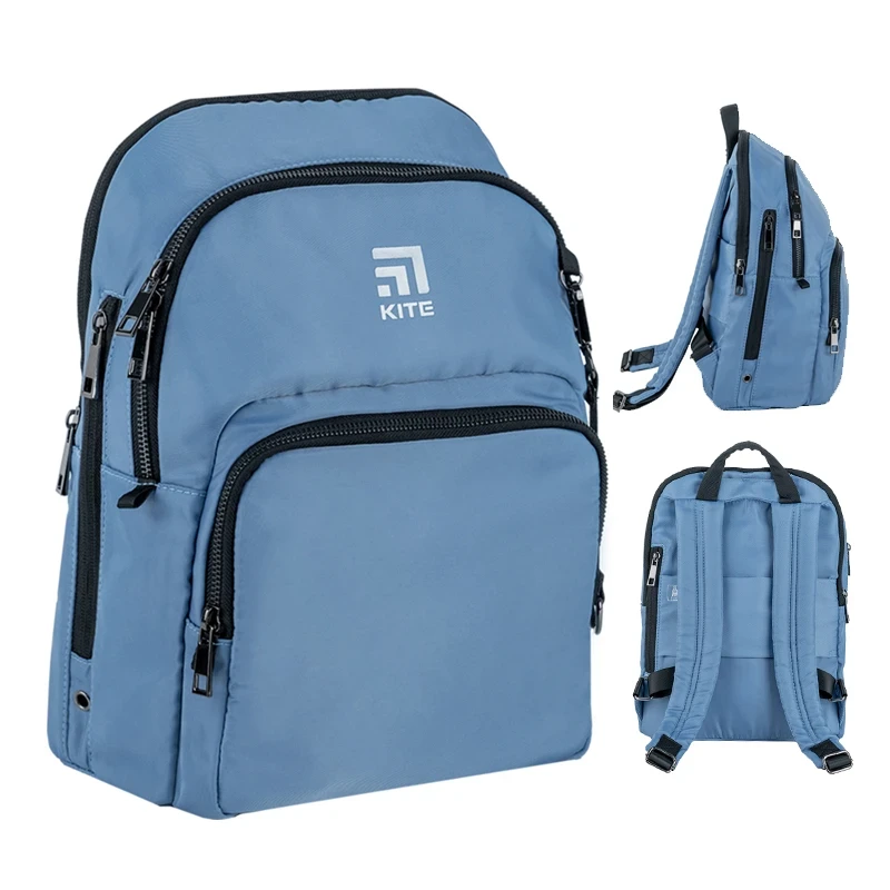 Шкільний рюкзак для підлітків Kite Education teens K24-2589S-4 Синій (зріст від 145см)