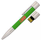 USB Флеш накопичувач РУЧКА 4ГБ СИНІЙ (під нанесення) 1133-3-4GB | Юсб флешка, фото 9