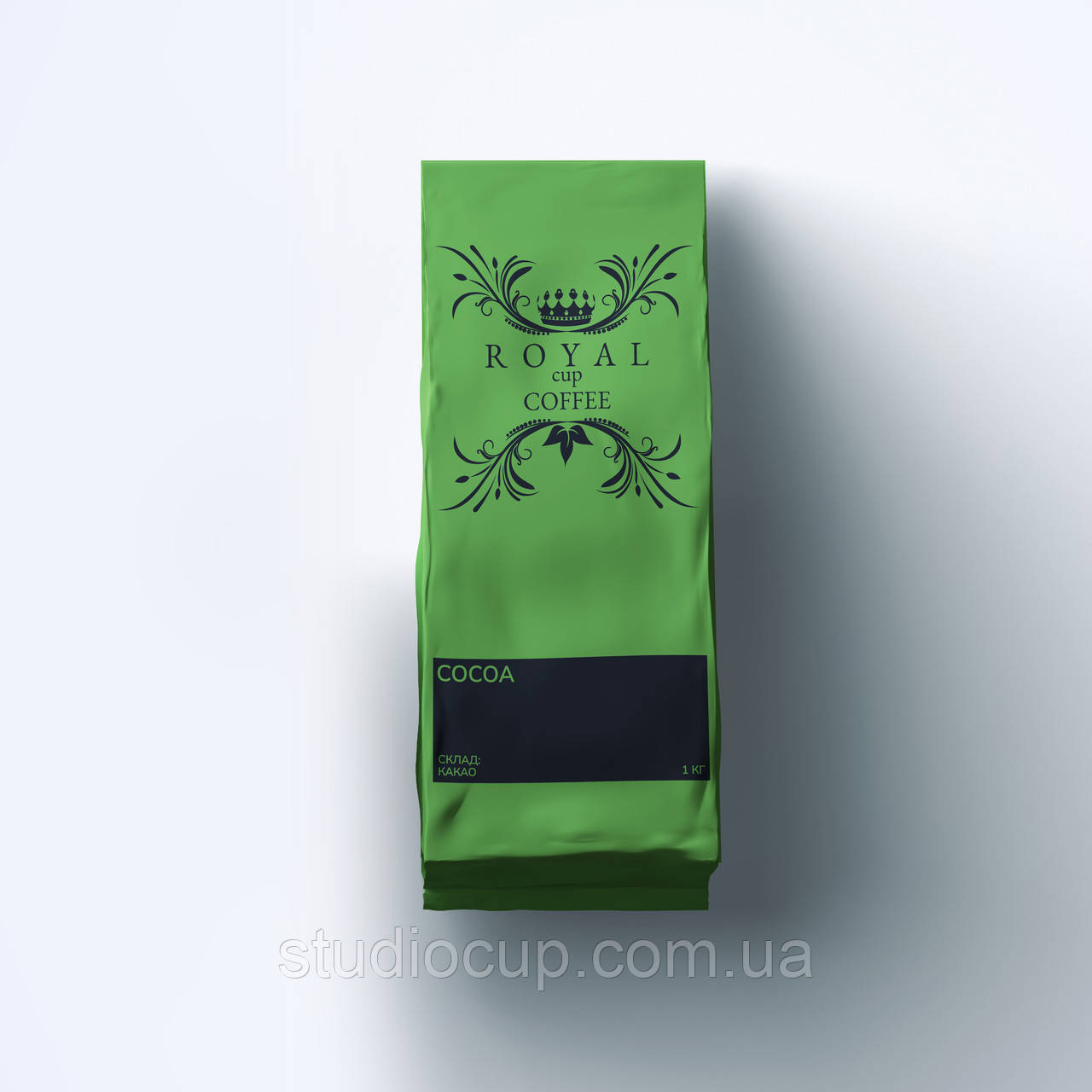 Какао «Royal Coffee Cup» з цукром 1кг. (50 порцій)